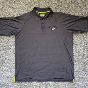 Under Armour Men’s Large Mizzou Polo Golf Shirt – University of Missouri Tigers